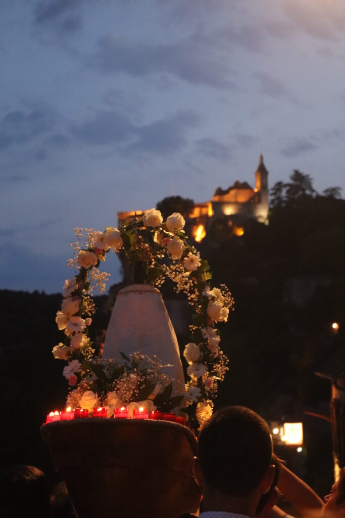 Procession du 15 août à Rocamadour